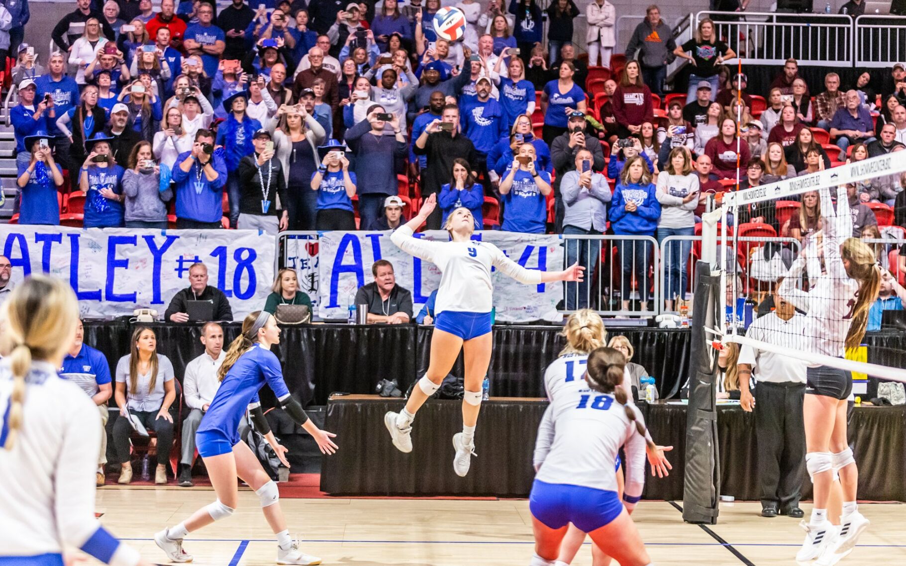 Class 4 girls volleyball state championship